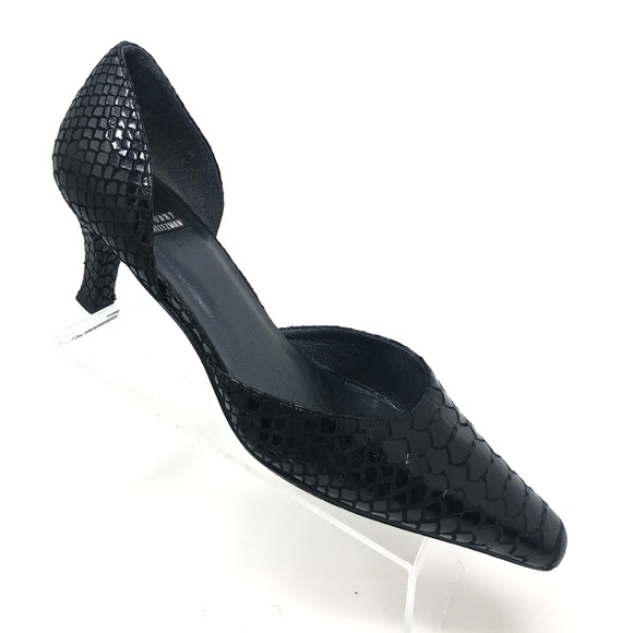 Stuart Weitzman Shoes - Stuart Weitzman D'Orsay Kitten Heel Size 7 M